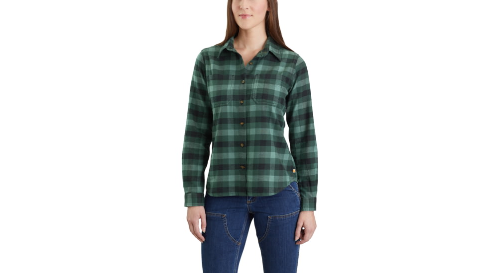 Carhartt Rugged Flex Hamilton Shirt - Womens, Balsam Green, Medium, 103226-G02-REG-M