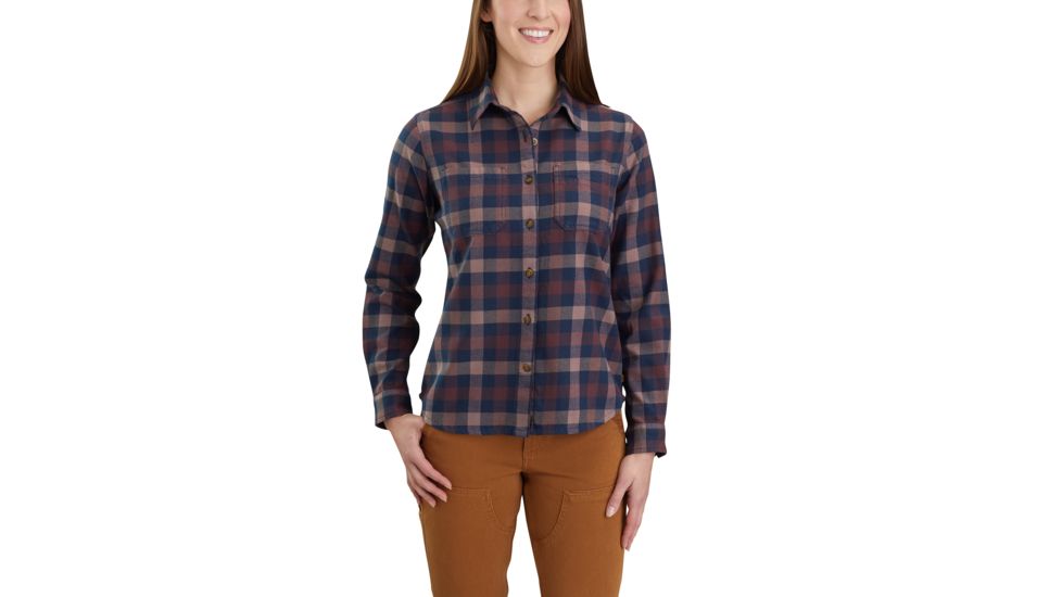 Carhartt Rugged Flex Hamilton Shirt - Womens, Fudge, Large, 103226-R05-REG-L