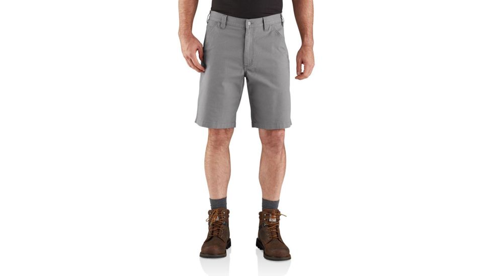Carhartt Rugged Flex Loose Fit Canvas Work Short - Mens, Asphalt, 30, 104195-APH-30