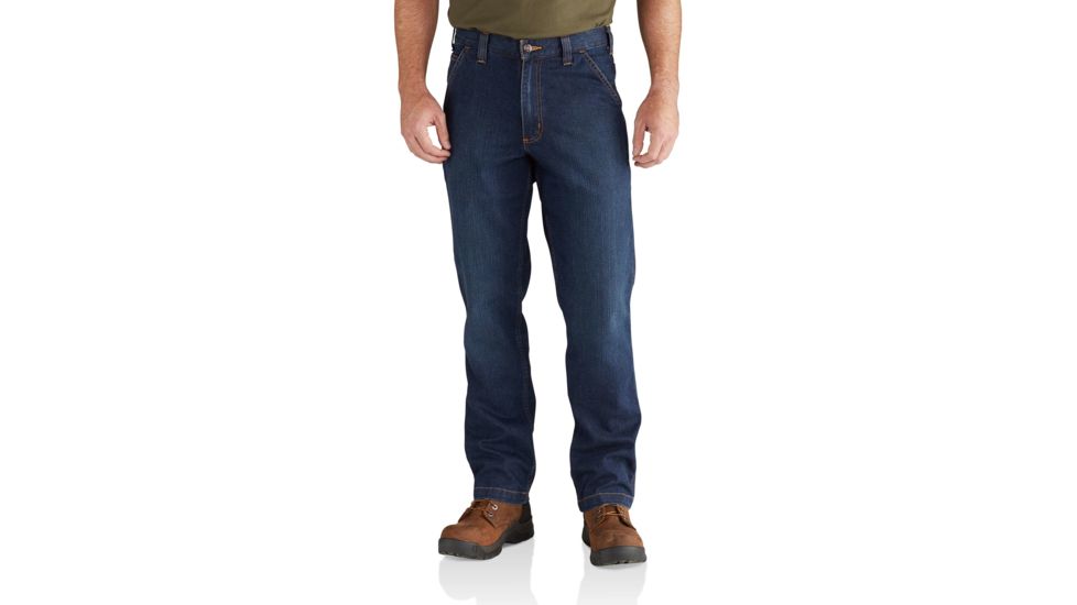 Carhartt Rugged Flex Relaxed Dungaree Jean for Mens, Superior, 36/34 102808-498-34-36