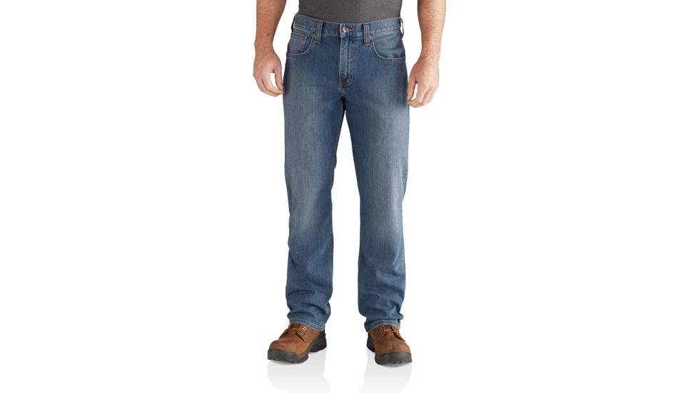 Carhartt Rugged Flex Relaxed Straight Jean for Mens, Coldwater, 42/30 102804-964-30-42