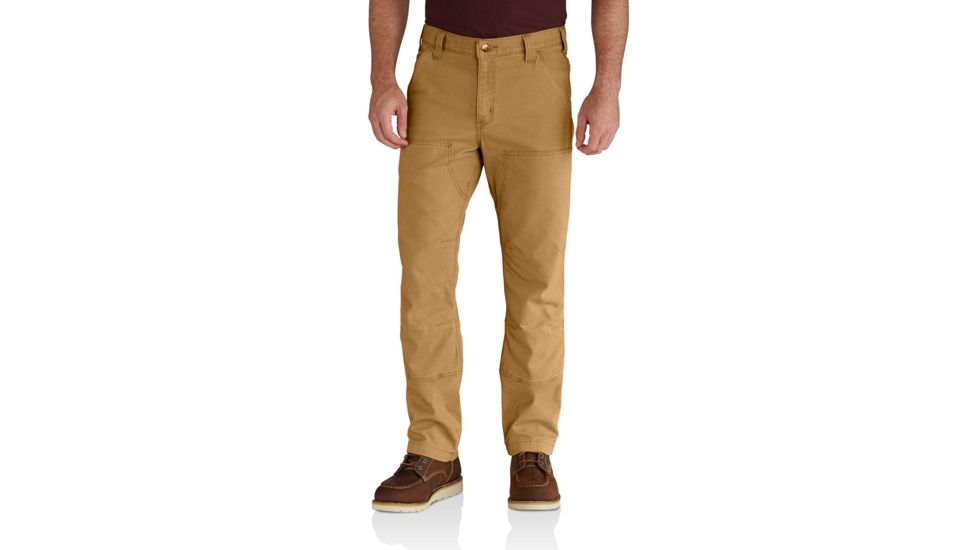 Carhartt Rugged Flex Rigby Double-Front Pants - Men's, Hickory, 33-32, 102802-918-32-33