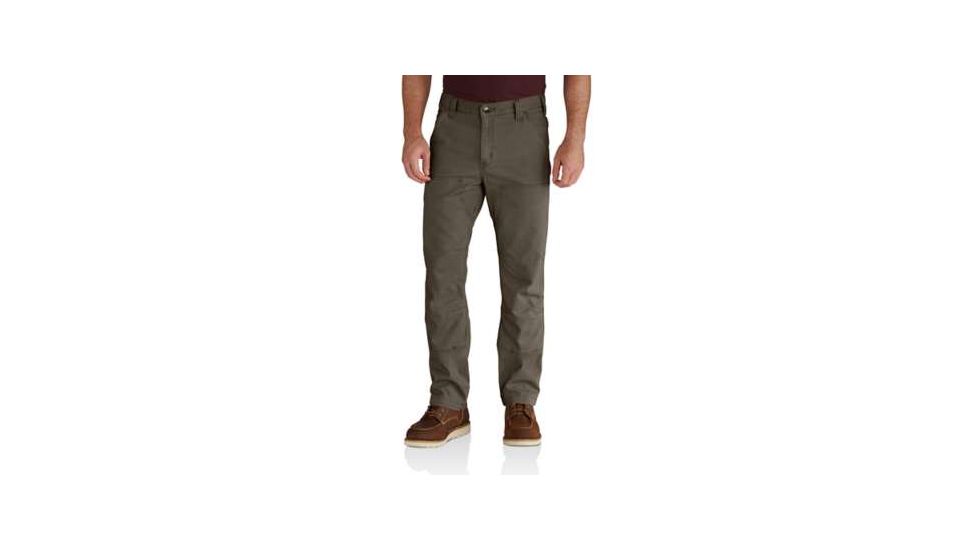 Carhartt Rugged Flex Rigby Double Front - Mens, Tarmac, 33 Waist, 32 Inseam, 102802-217-32-33