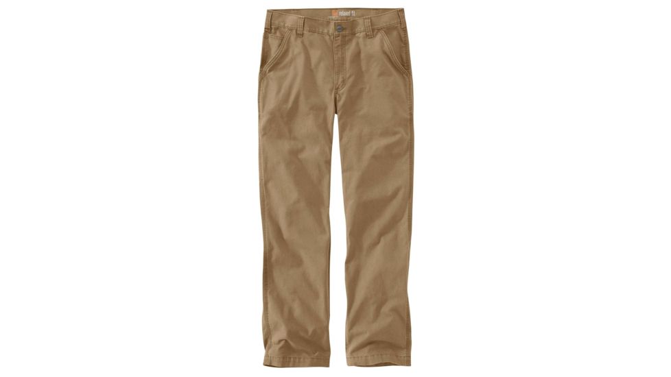Carhartt Rugged Flex Rigby Dungaree - Mens, Dark Khaki, 35 Waist, 32 Inseam 102291-253-32-35