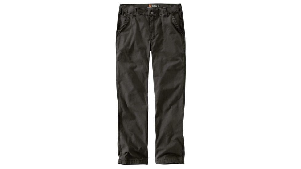 Carhartt Rugged Flex Rigby Dungaree - Mens, Peat, 35 Waist, 32 Inseam 102291-306-32-35