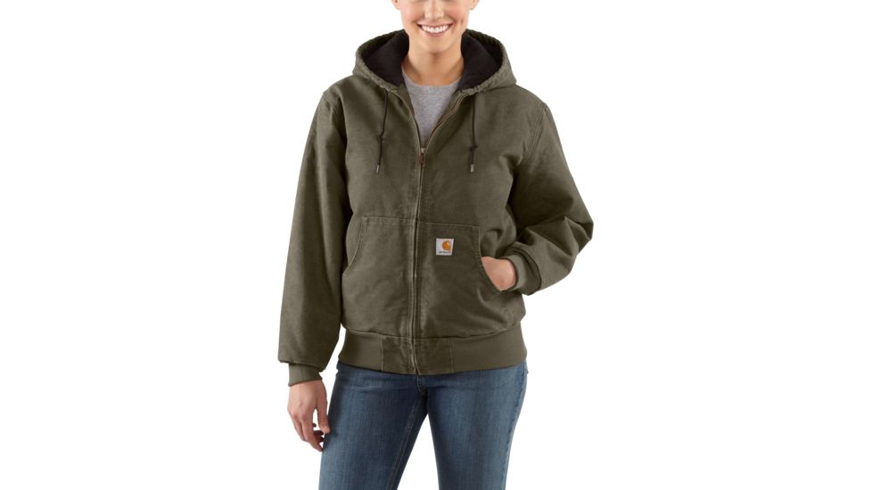 Carhartt Sandstone Active Jacket for Womens, Woodland, Medium/Regular WJ130-383-REG-MED