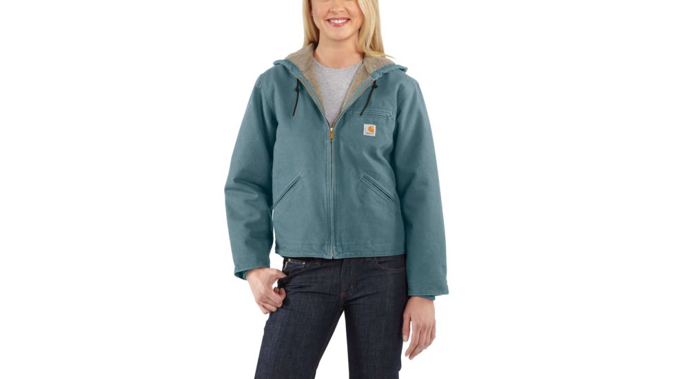 Carhartt Sandstone Sierra Jacket for Womens, Sea Glass, Extra Large/Regular WJ141-331-REG-XLG