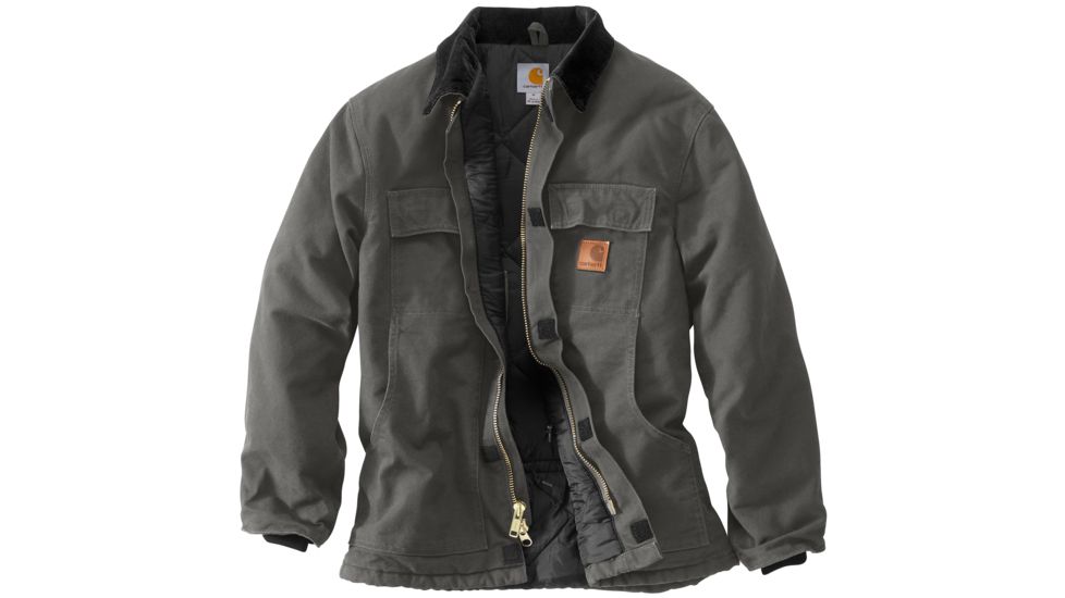 Sandstone Traditional Coat - Mens-Gravel-Small