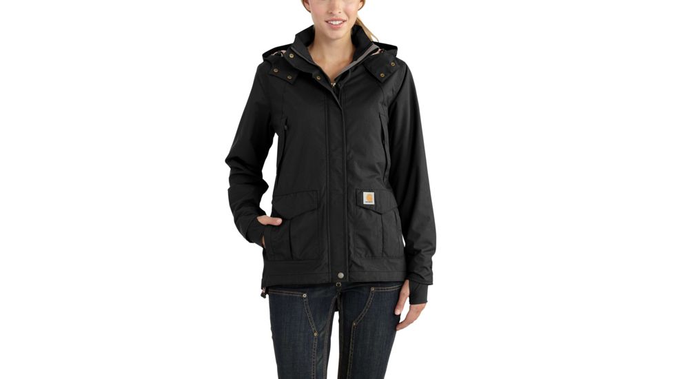 Carhartt Shoreline Jacket - Women's, Black, Extra Small, Regular, 102382-001-REG-XS