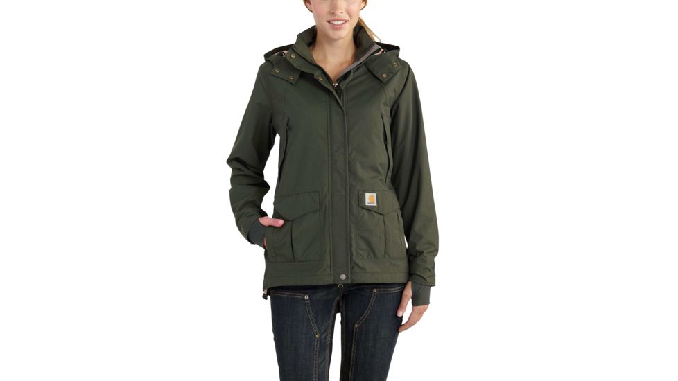 Carhartt Shoreline Jacket - Women's, Olive, Extra Small, Regular, 102382-307-REG-XS