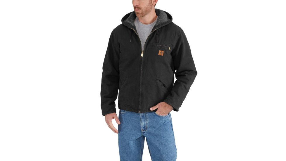 Carhartt Sierra Jacket for Mens, Black, Medium/Regular J141-BLK-REG-MED