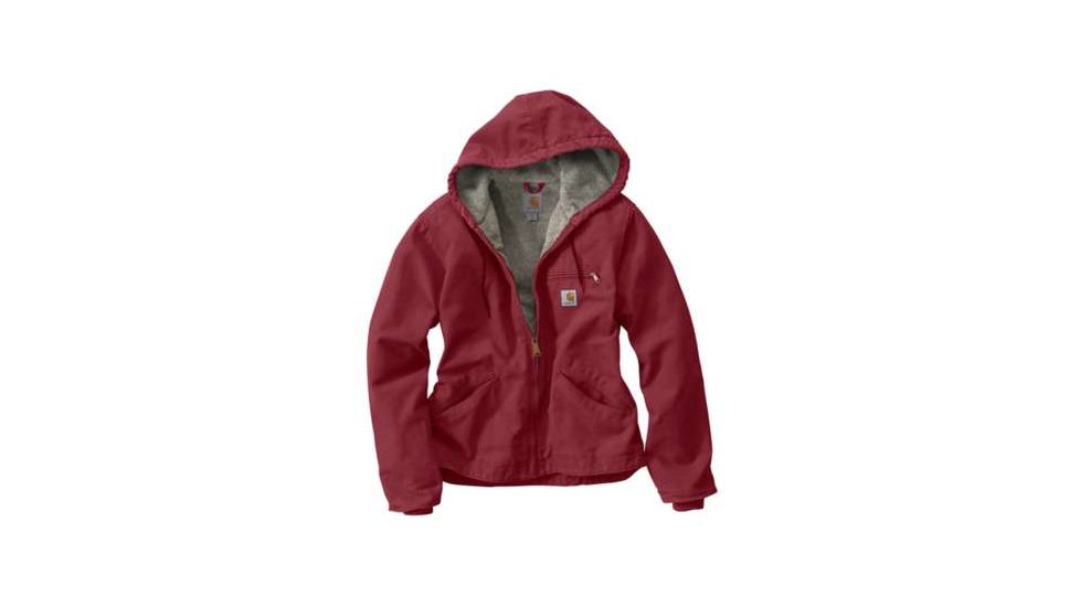 Carhartt Sierra Jacket - Womens, Cherrystone, XL-REG, WJ141-605-REG-XXL