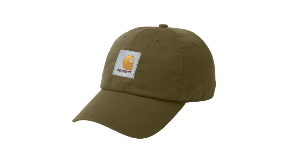 Carhartt Signature Canvas Workflex Cap - Men's-Army Green-X-Large