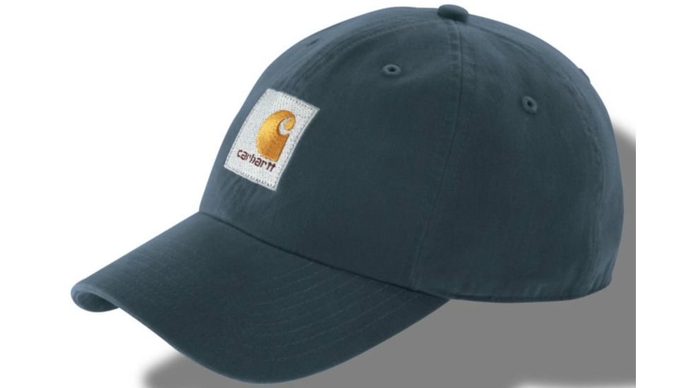 Carhartt Signature Canvas Workflex Cap - Men's-Blue Stone-Large
