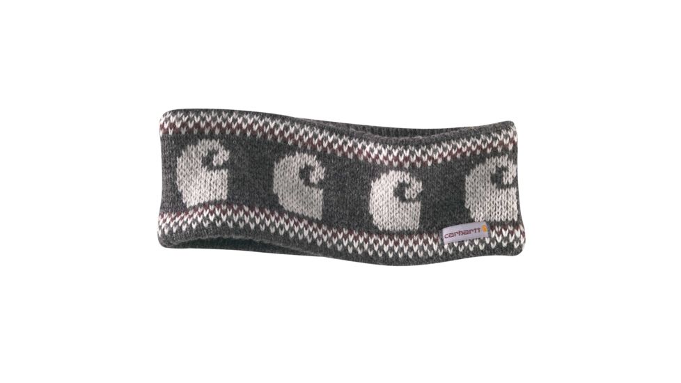 Carhartt Springvale Headband for Womens, Asphalt Heather, One Size Fits All 102756-058-OFA