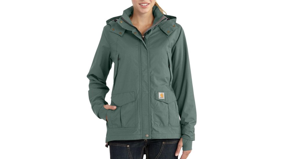 Carhartt Storm Defender Shoreline Jacket - Womens, Musk Green, Medium, 102382-MKG-REG-M