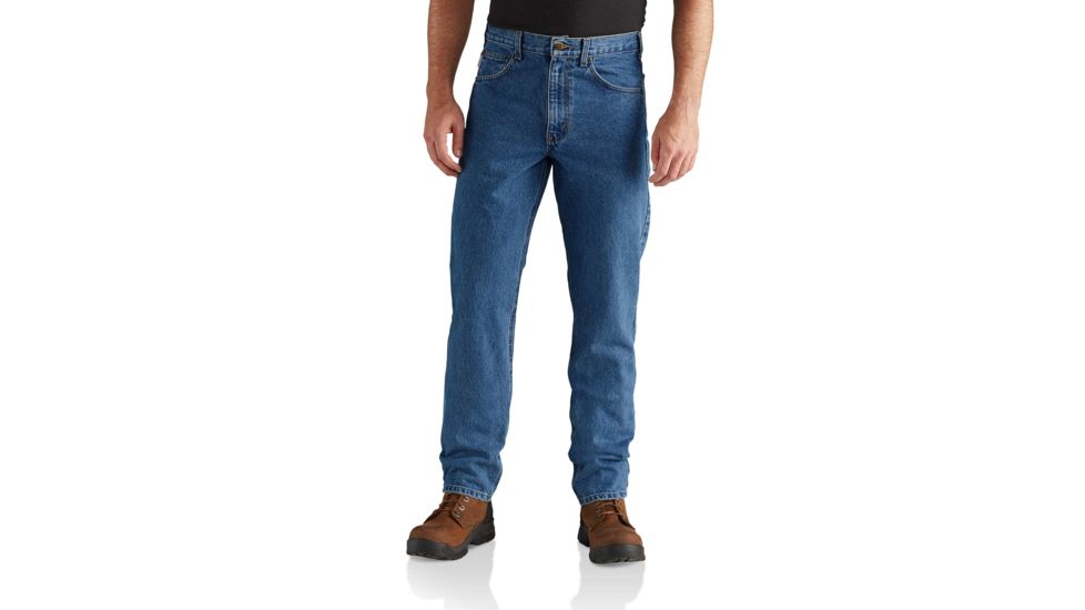 Carhartt Straight Traditional Fit Tapered Leg Jean for Mens, Darkstone, 31/30 B18-DST-30-31