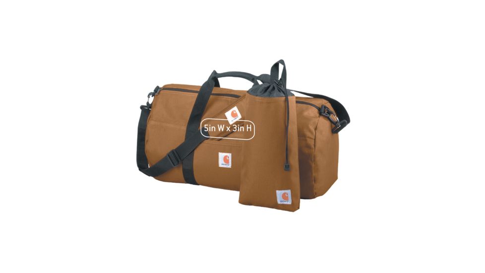 Carhartt Trade Medium Duffel w/ Utility Pouch, Carhartt Brown 16022102