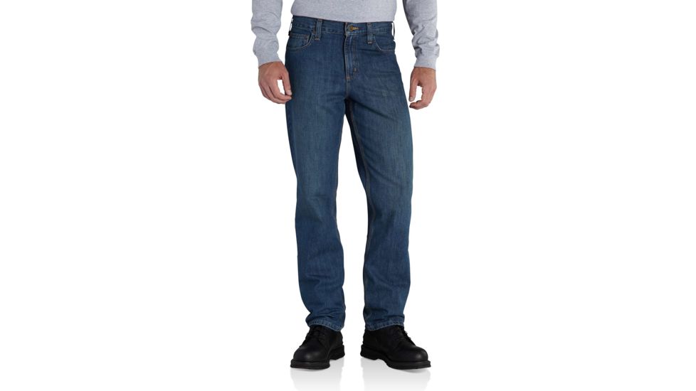 Carhartt Traditional Fit Elton Jean for Mens, Trailblazer, 36/36 101496-420-36-36