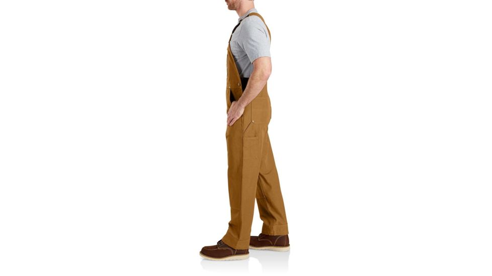 Carhartt Unlined Bib - Mens, Carhartt Brown, 30, Regular, 102776-211-32-30