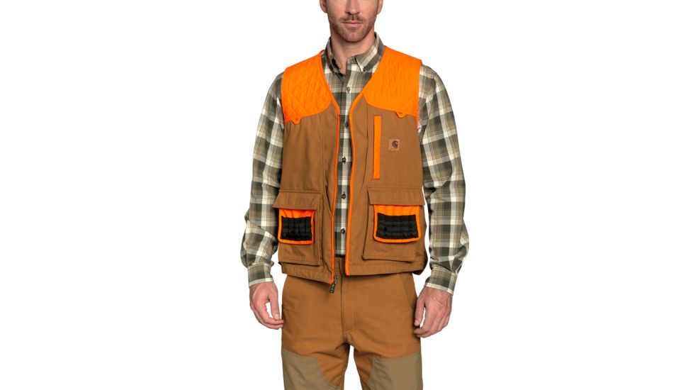 Carhartt Upland Field Vest - Mens, Carhartt Brown, Small, 102801-211-REG-S