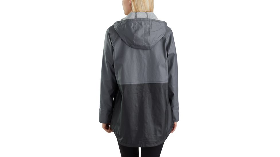 Carhartt Waterproof Rainstorm Coat - Womens, Black, Extra Small, 103615-001-REG-XS