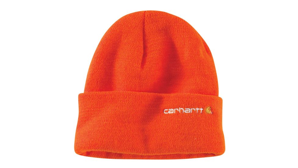 Carhartt Wetzel Hat for Mens, Brite Orange, One Size Fits All 100773-824-OFA