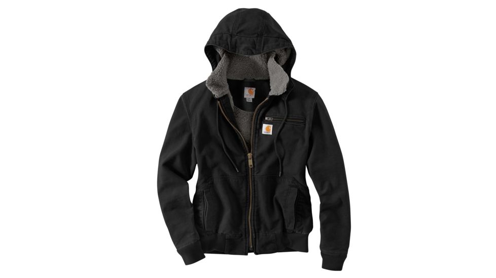 Carhartt Wildwood Jacket - Womens, Black, Medium-Regular 100815-001-REG-M