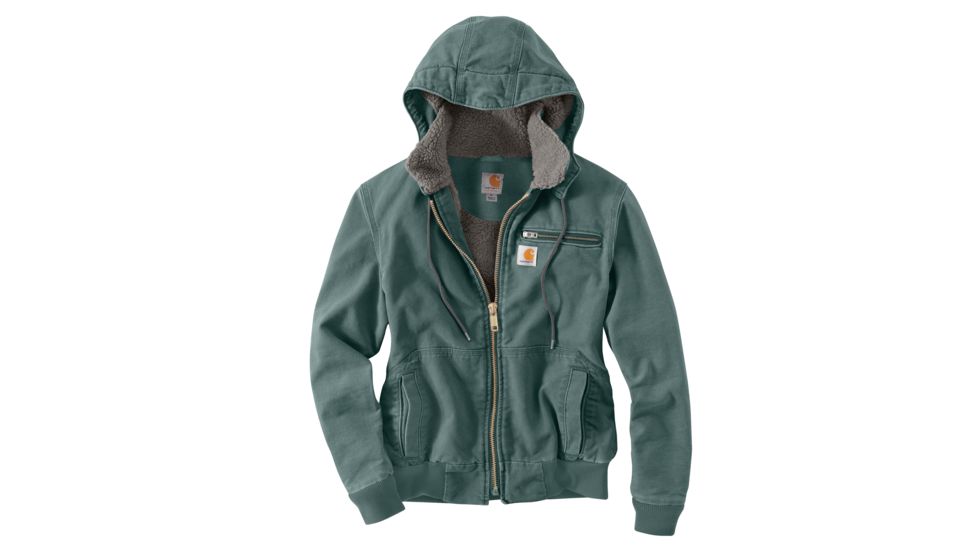 Carhartt Wildwood Jacket - Womens, Balsam Green, Extra Small, 100815-G02-REG-XS