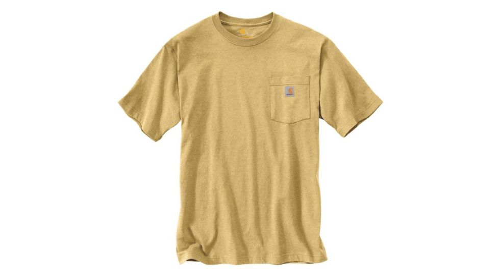 Carhartt Workwear Pocket T-Shirt - Men's, Misted Yellow Heather, Small, Regular, K87-720-S-REG