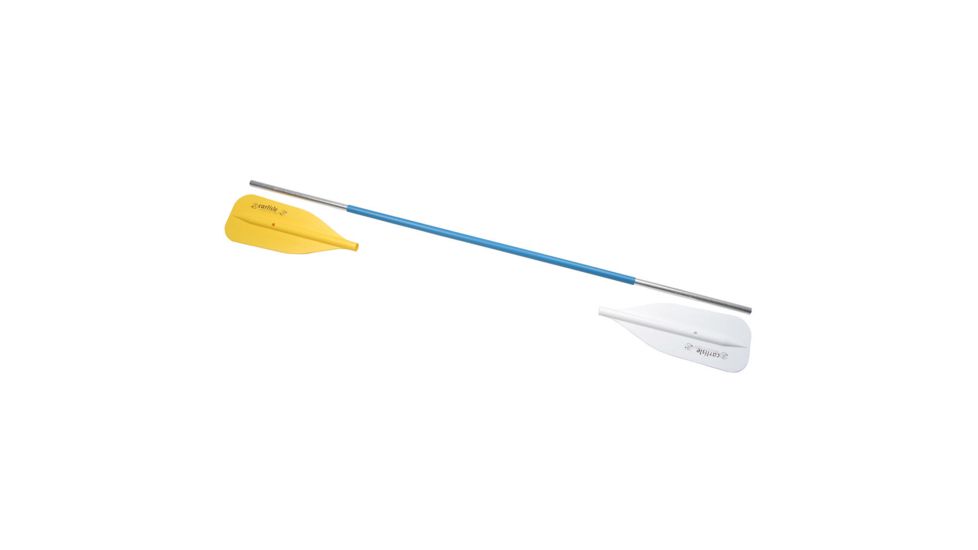 Carlisle K1 Standard One-Piece Paddle, White/Blue, 7ft 75003.01.100