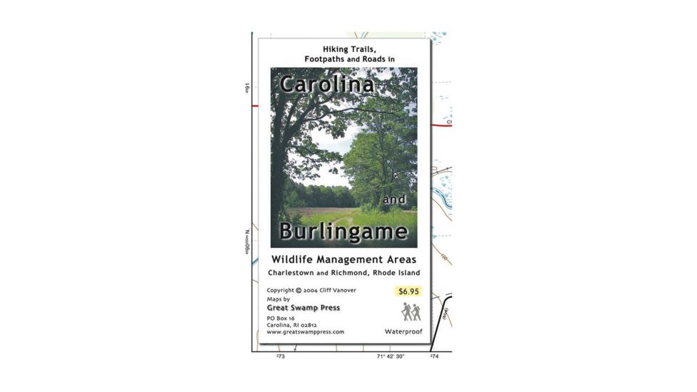 Carolina And Burlingame Map, Great Swamp Press, Publisher - Great Swamp Press