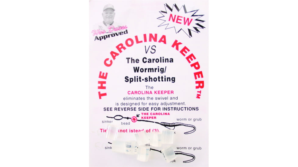 Carolina Keeper California, Clear, 8 Pack, CKCC