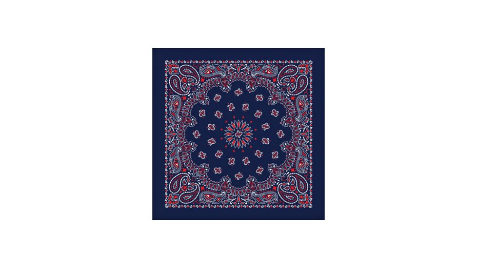 Carolina Manufacturing Bandana Paisley Terracotta B22PAI-000014