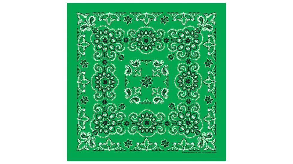 Carolina Manufacturing Texas Paisley Bandana Kelley B27PAI-100032
