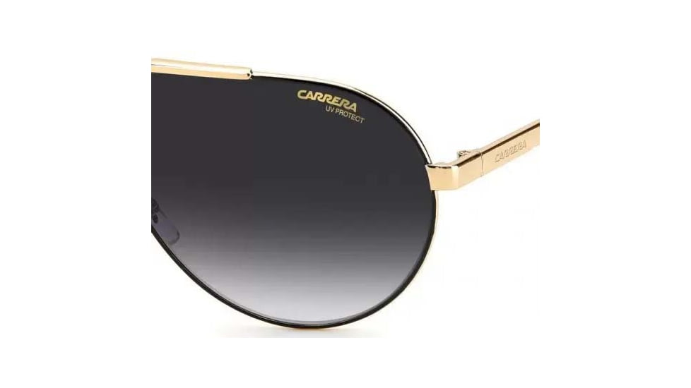 Carrera 1033/S Sunglasses, Gold Red Frame, Grey Shaded Lens, 716736298559