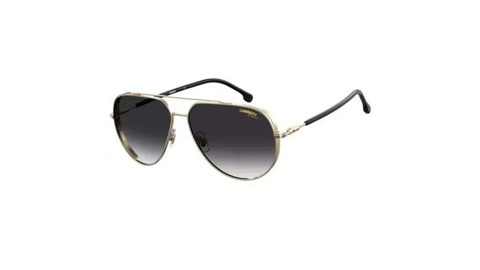 Carrera 221/S Sunglasses, Gold Frame, Grey Shaded Lens, 716736230122