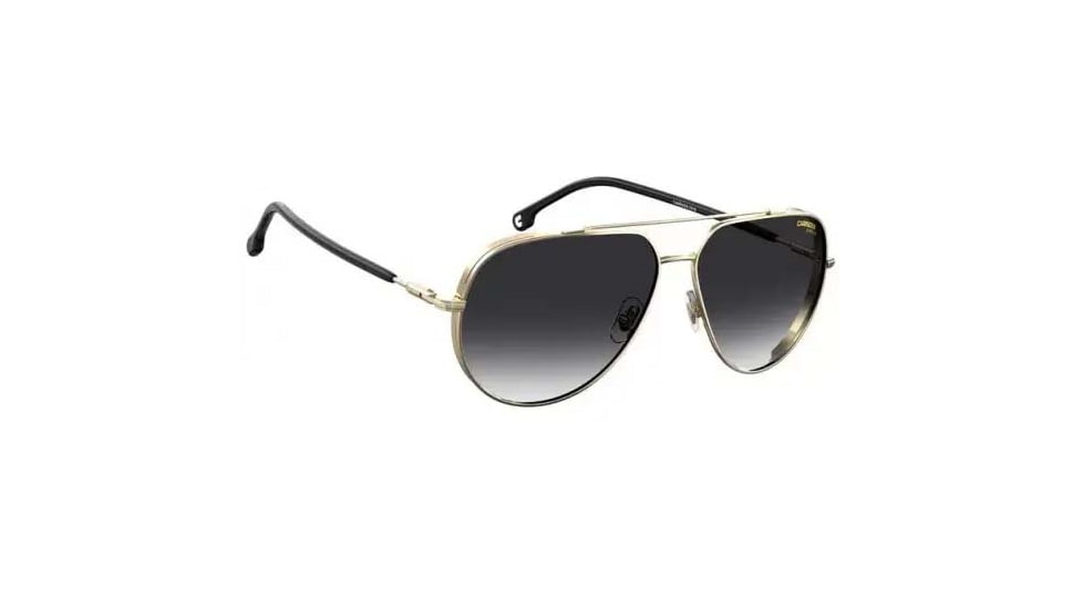 Carrera 221/S Sunglasses, Gold Frame, Grey Shaded Lens, 716736230122