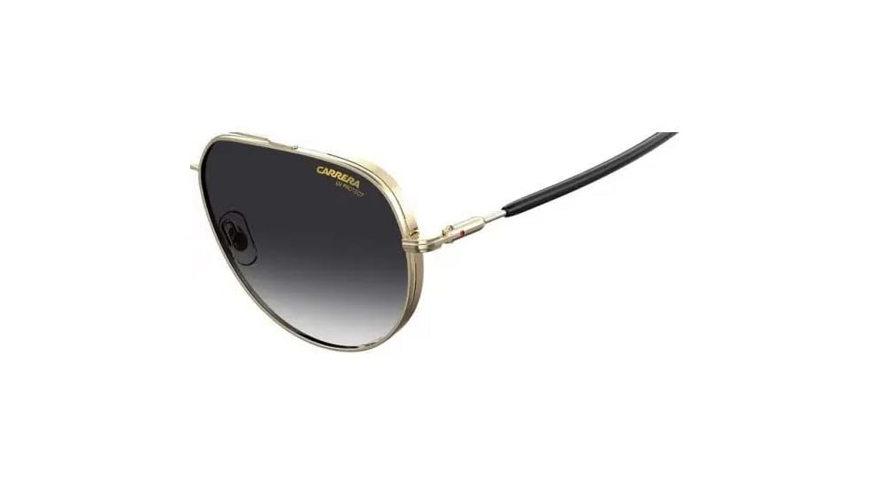 Carrera 221/S Sunglasses, Gold Frame, Grey Shaded Lens, 716736230122