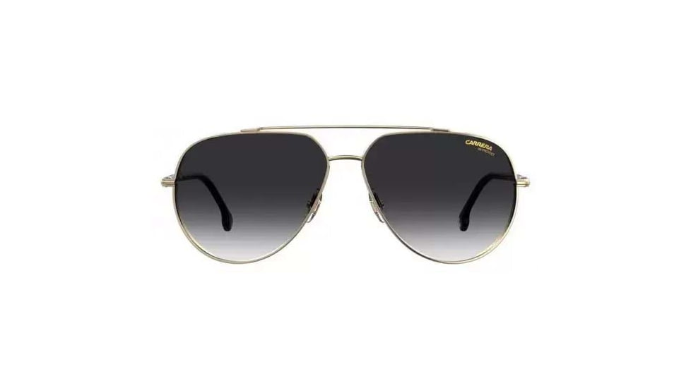 Carrera 221/S Sunglasses, Gold Frame, Grey Shaded Lens, 716736230122