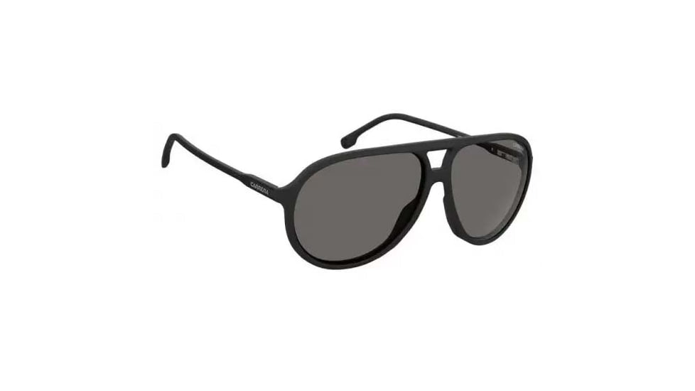Carrera 237/S Sunglasses, Matte Black Frame, Gray Polarized Lens, 716736298030