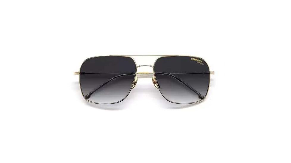 Carrera 247/S Sunglasses, Gold Grey Frame, Grey Shaded Lens, 716736360935