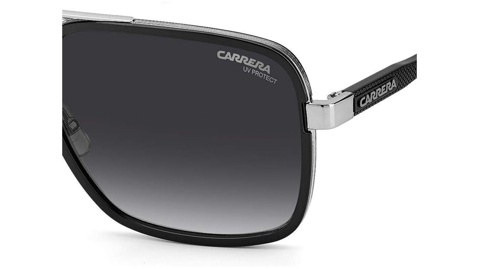 Carrera 256/S Sunglasses, Black Ruthenium Frame, Grey Shaded Lens, 716736360881