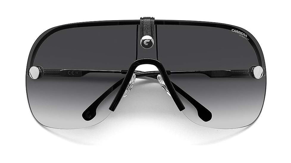 Carrera CA Epica II Sunglasses, Palladium Frame, Grey Shaded Lens, 716736298757