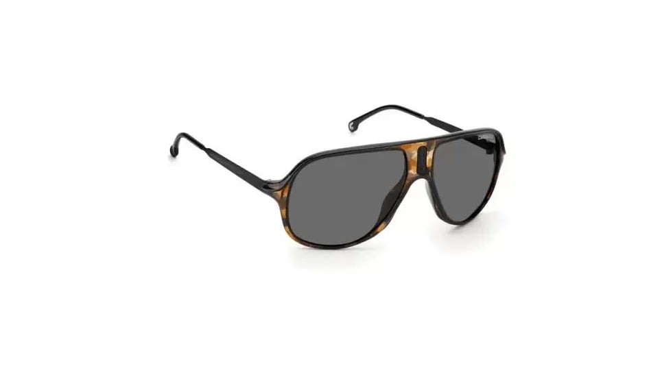 Carrera Safari65/N Sunglasses, Brown Havana Frame, Grey Polarized Lens, 716736442655
