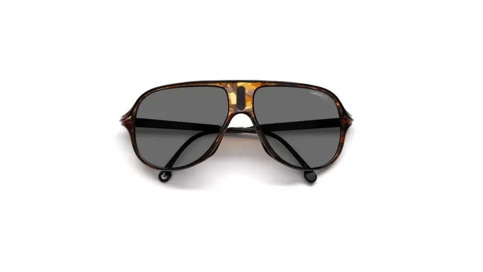 Carrera Safari65/N Sunglasses, Brown Havana Frame, Grey Polarized Lens, 716736442655
