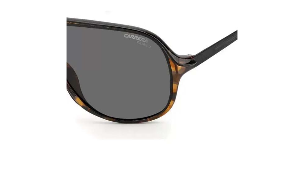 Carrera Safari65/N Sunglasses, Brown Havana Frame, Grey Polarized Lens, 716736442655