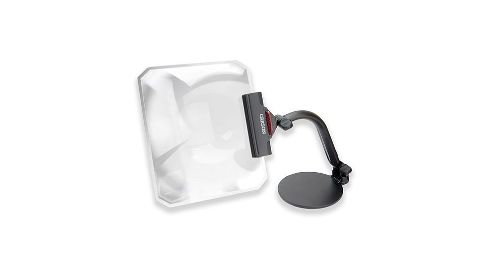 Carson 1.5x Desktop Stand Fresnel Magnifier Loupe CP-10