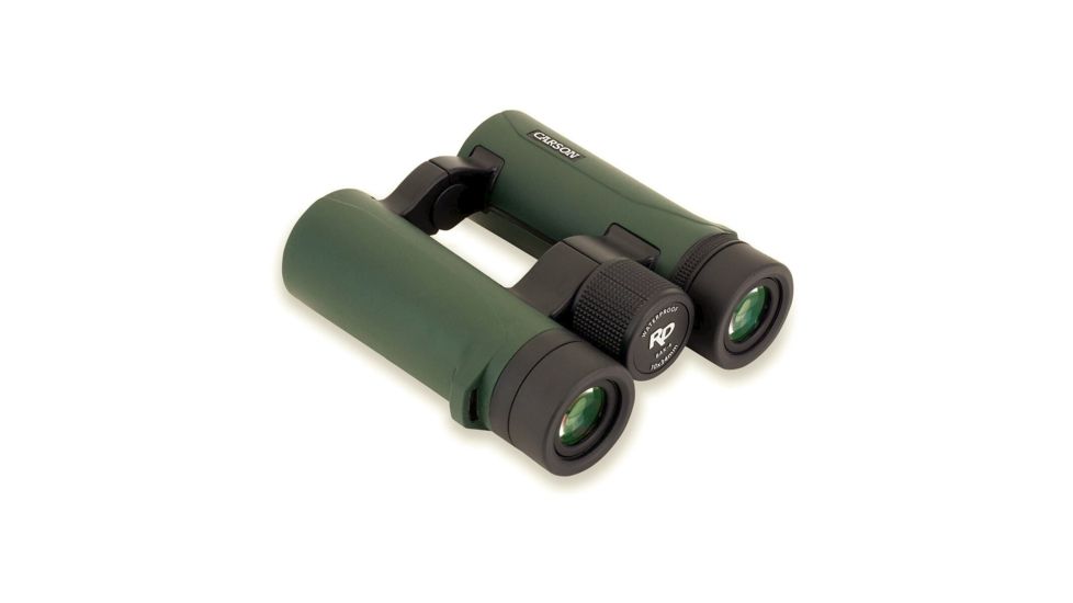 Carson 10x34 Open Bridge Binocular, Green, RD-034