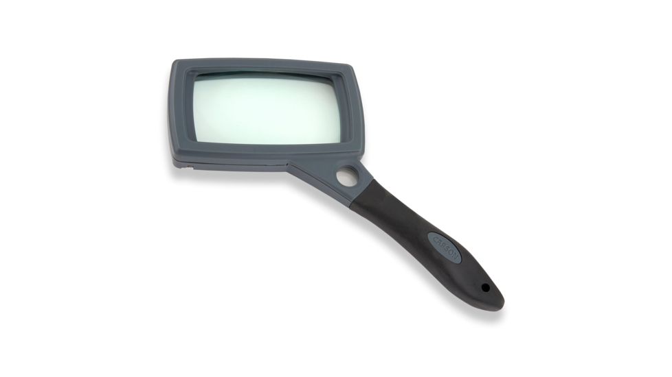 Carson 2x Soft-Grip Glass Magnifier with 11.5x Spot Lens and Stand